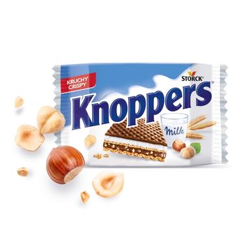 Knoppers Wafelek mleczno-orzechowy 25 g