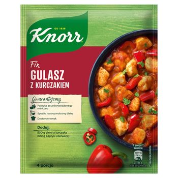 Knorr Fix Gulasz z kurczakiem 52 g