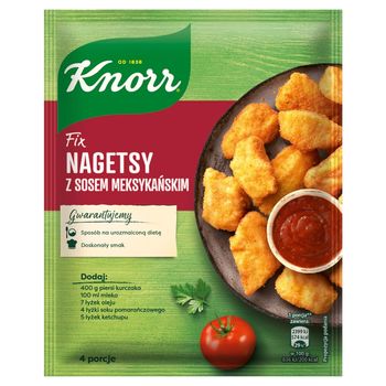 Knorr Fix nuggetsy z sosem meksykańskim 69 g