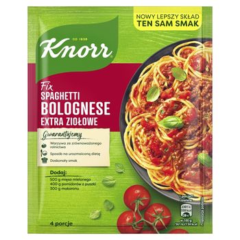 Knorr Fix spaghetti bolognese extra ziołowe 42 g