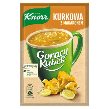 Knorr Gorący Kubek Kurkowa z makaronem 13 g