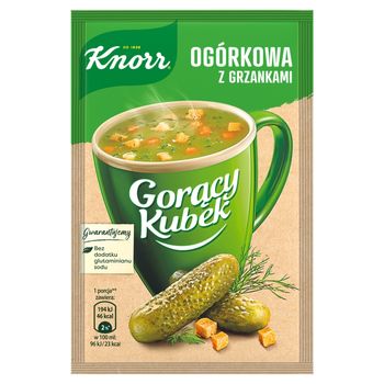 Knorr Gorący Kubek Ogórkowa z grzankami 13 g