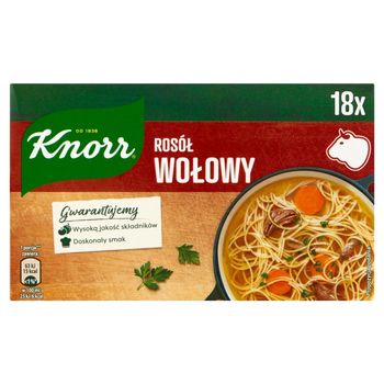 Knorr Rosół wołowy 180 g (18 x 10 g)