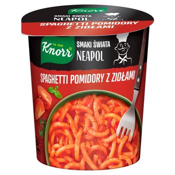 Knorr Smaki Świata Neapol Spaghetti pomidory z ziołami 69 g