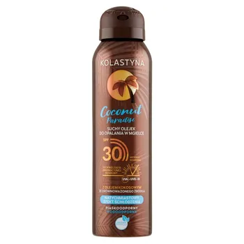 Kolastyna Coconut Paradise Suchy olejek do opalania w mgiełce SPF 30 150 ml