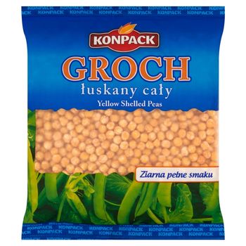 Konpack Groch łuskany cały 400 g