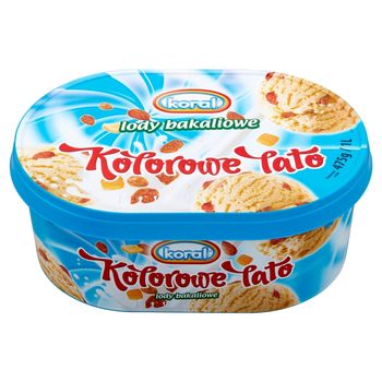Koral Kolorowe lato Lody bakaliowe 1 l