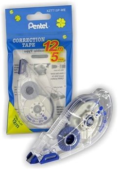 Korektor w taśmie PENTEL Korektor w taśmie 12 m ZZT15