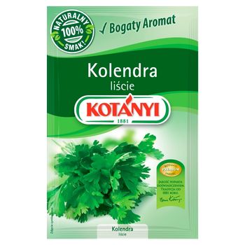 Kotányi Kolendra liście 6 g
