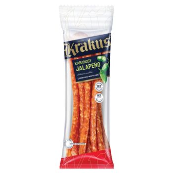 Krakus Kabanos jalapeño drobiowo-wieprzowe 95 g