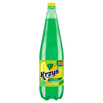 Krzyś Napój gazowany smak cytrynowy 1,25 l