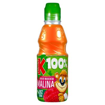 Kubuś 100% Sok malina marchew jabłko 300 ml