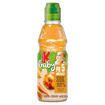 Kubuś Baby Sok 100% po 5 miesiącu jabłko banan marchew 300 ml