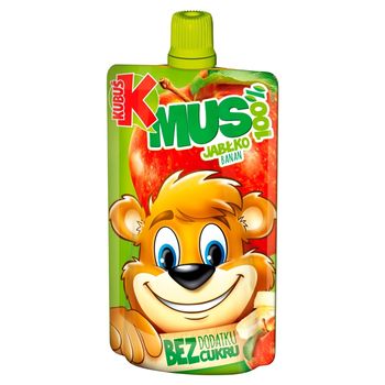Kubuś Mus 100% jabłko banan 100 g