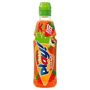 Kubuś Play! Marchewka & Owoce Napój jabłko marchew truskawka limonka 400 ml