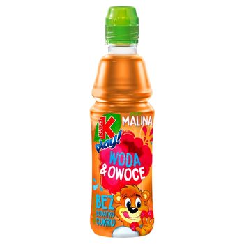 Kubuś Play! Woda & owoce Napój owocowy jabłko malina 400 ml