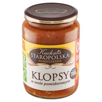 Kuchnia Staropolska Klopsy w sosie pomidorowym 700 g