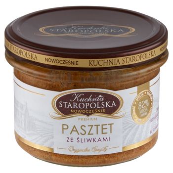 Kuchnia STAROPOLSKA Premium Pasztet ze śliwkami 160 g