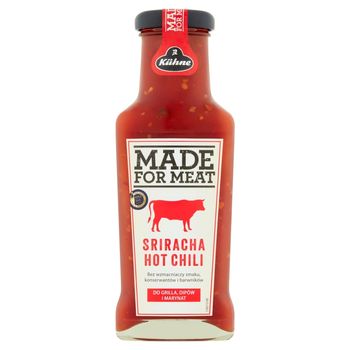 Kühne Made For Meat Sriracha Hot Chili Sos 235 ml