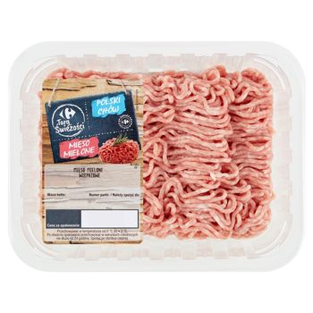 Carrefour Targ Świeżości Mięso mielone wieprzowe 400 g