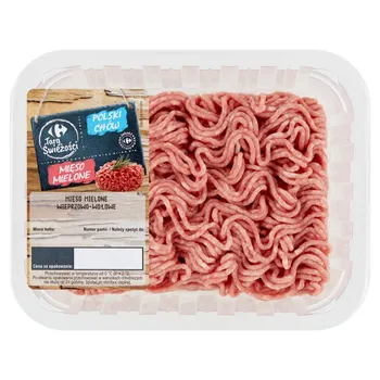 Carrefour Targ Świeżości Mięso mielone wieprzowo-wołowe 400 g