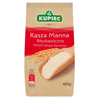 Kupiec Kasza manna błyskawiczna 400 g