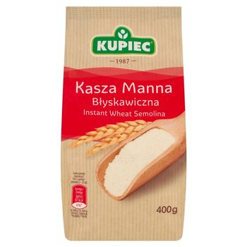Kupiec Kasza manna błyskawiczna 400 g