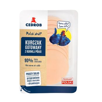 KURCZAK GOTOWANY Z KURNEJ PÓŁKI 80G