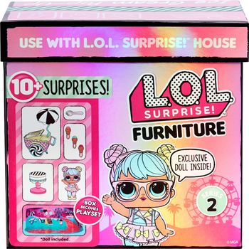 L.O.L. Surprise Furniture with Doll meble+lalka