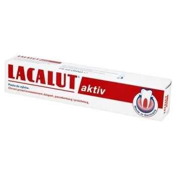 Lacalut aktiv Pasta do zębów 75 ml