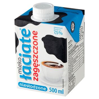 Łaciate Mleko UHT zagęszczone niesłodzone 7,5 % 500 ml