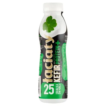 Łaciaty Protein+ Kefir pitny naturalny 360 g