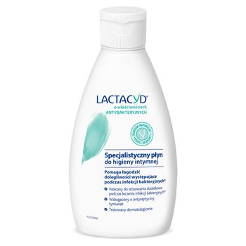 Lactacyd Specjalistyczny płyn do higieny intymnej o właściwościach antybakteryjnych 200 ml