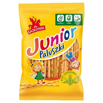 Lajkonik Junior Paluszki o smaku waniliowym 60 g