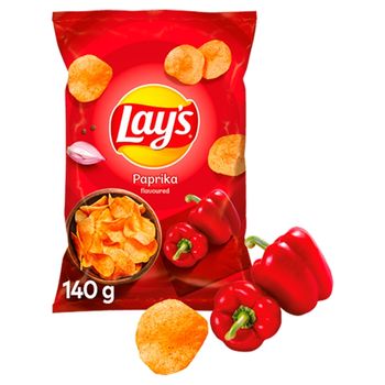 Lay's Chipsy ziemniaczane o smaku papryki 140 g