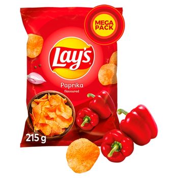 Lay's Chipsy ziemniaczane o smaku papryki 215 g