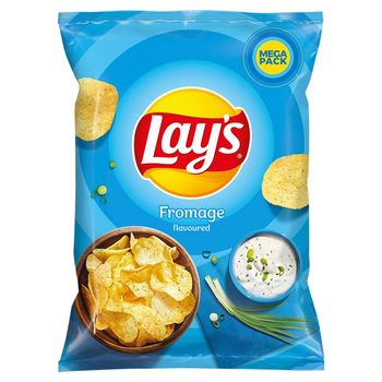 Lay's Chipsy ziemniaczane o smaku śmietankowego serka z ziołami 215 g