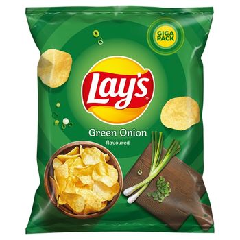 Lay's Chipsy ziemniaczane o smaku zielonej cebulki 265 g
