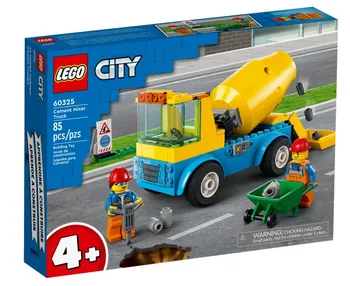 Lego City Ciężarówka z betoniarką 60325