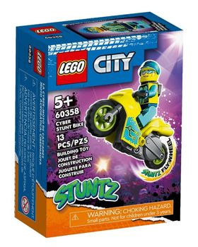 LEGO City Cybermotocykl kaskaderski 60358