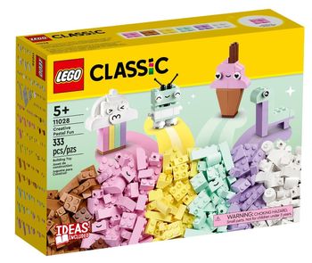 LEGO Classic Kreatywna zabawa pastelowymi 11028