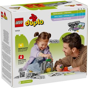 LEGO  DUPLO  Town Tunel i tory kolejowe — zestaw rozszerzający 10425