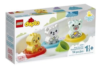 Lego Duplo Zabawa w kąpieli: pływający pociąg ze zwierzątkami