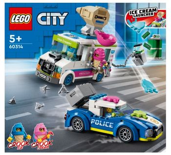 LEGO City Police Policyjny pościg za furgonetką z lodami 60314