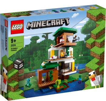 LEGO Minecraft - Nowoczesny domek na drzewie 21174