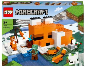 LEGO Minecraft Siedlisko lisów 21178