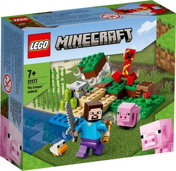 Lego Minecraft Zasadzka Creepera 21177