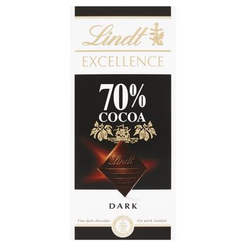 Lindt Excellence 70 % Cocoa Czekolada gorzka 100 g