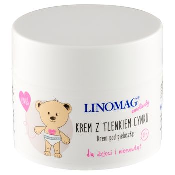Linomag Emolienty Krem z tlenkiem cynku dla dzieci i niemowląt 0+ 50 ml