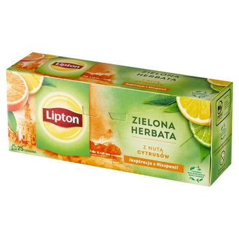 Lipton Zielona herbata z nutą cytrusów 32,5 g (25 torebek)